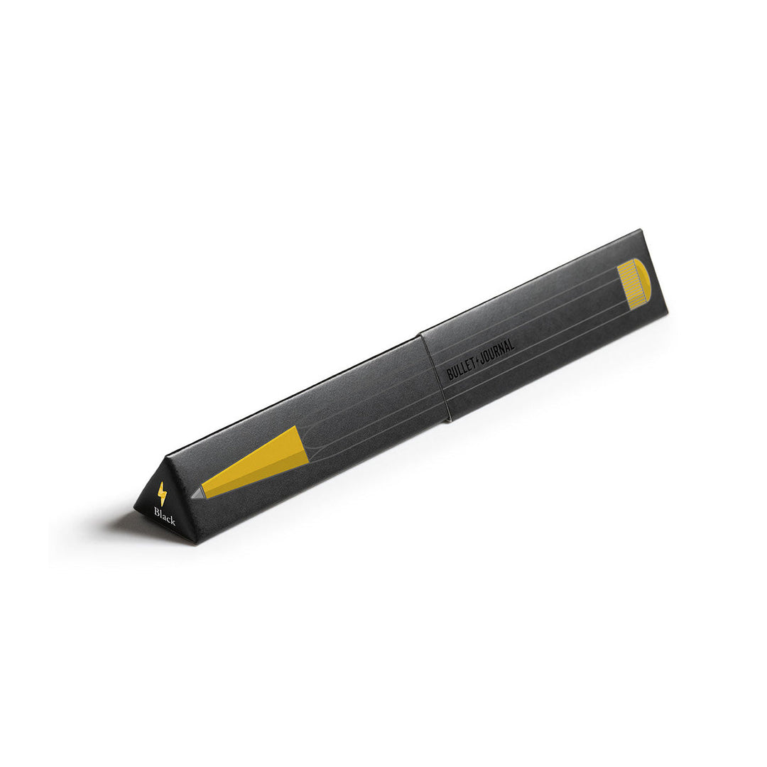 LEUCHTTURM1917 Gel Pen with Black Ink | Black | Twist Mechanism | Drehgriffel | Official Bullet Journal Writing Pen Special Edition for BuJo