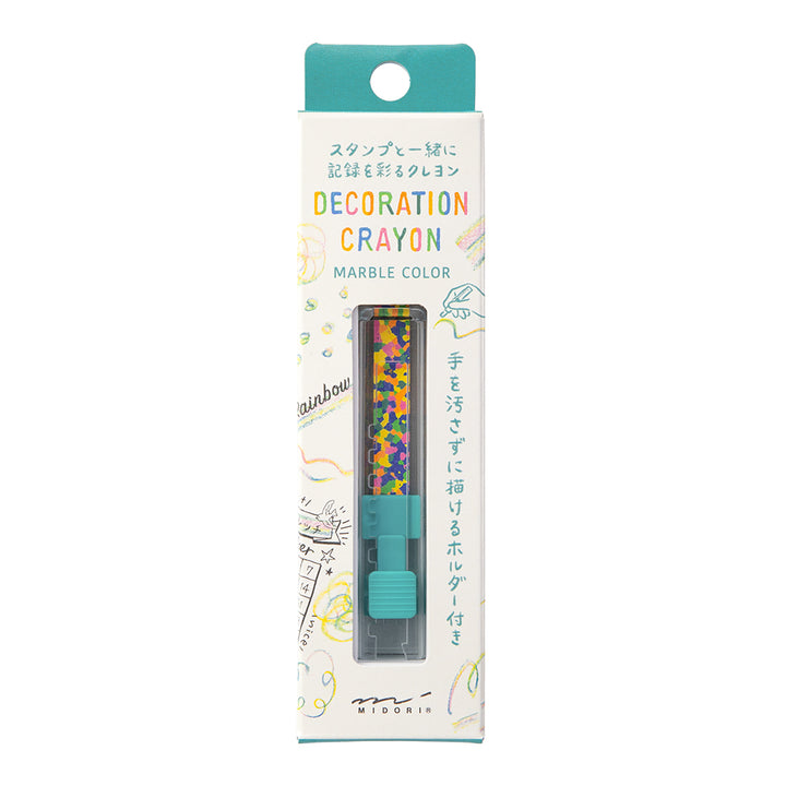 Midori Decoration Crayon - Rainbow