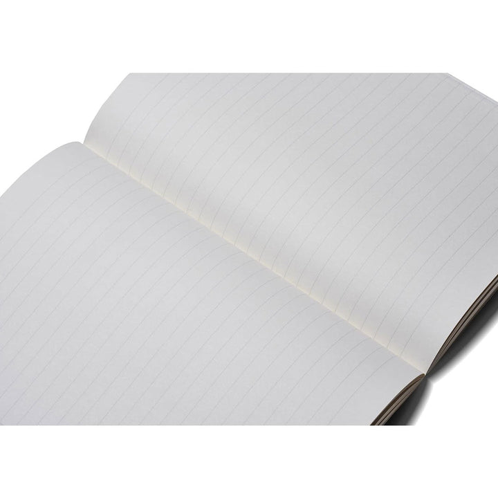 Zequenz A5 &amp; A6 Size Notebook Set Pack of 2 Squared &amp; Blank Acid Free Paper 400 Pages Each Book 70GSM 360 Degree Flexibility 100% Handmade Basic Plus Series Silver Grey Book