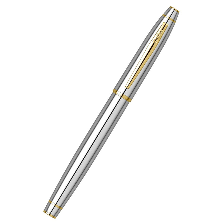 Scrikss Noble 35 Medium nib Fountain Pen - Chrome GT