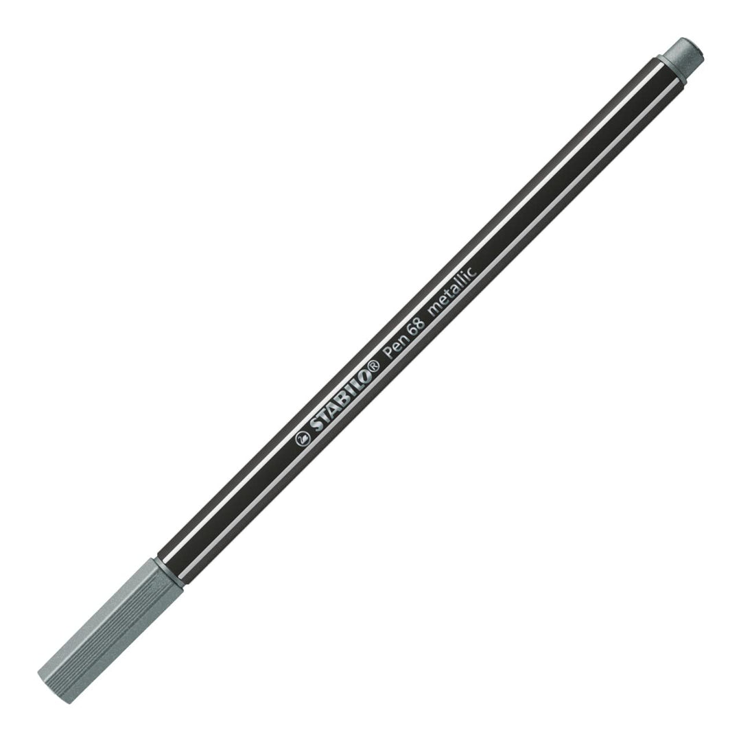 Stabilo Pen 68 - Metallic Gold/Silver Blister Pack of 2