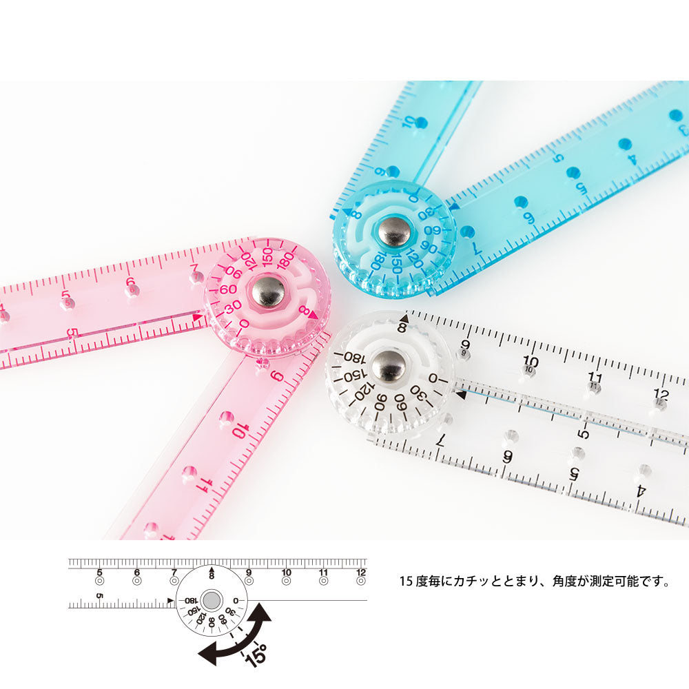Mecury Ruler Midori Multi Ruler 16 cm - Clear – AARCAAI