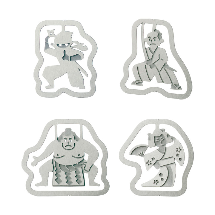Midori Etching clips - Japanese People