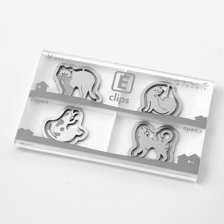Midori Etching clips - Cat