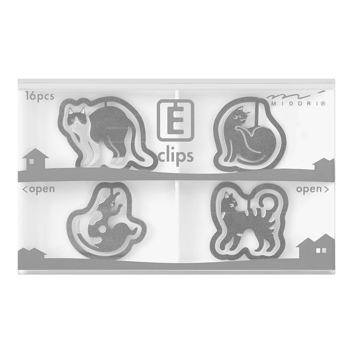 Midori Etching clips - Cat