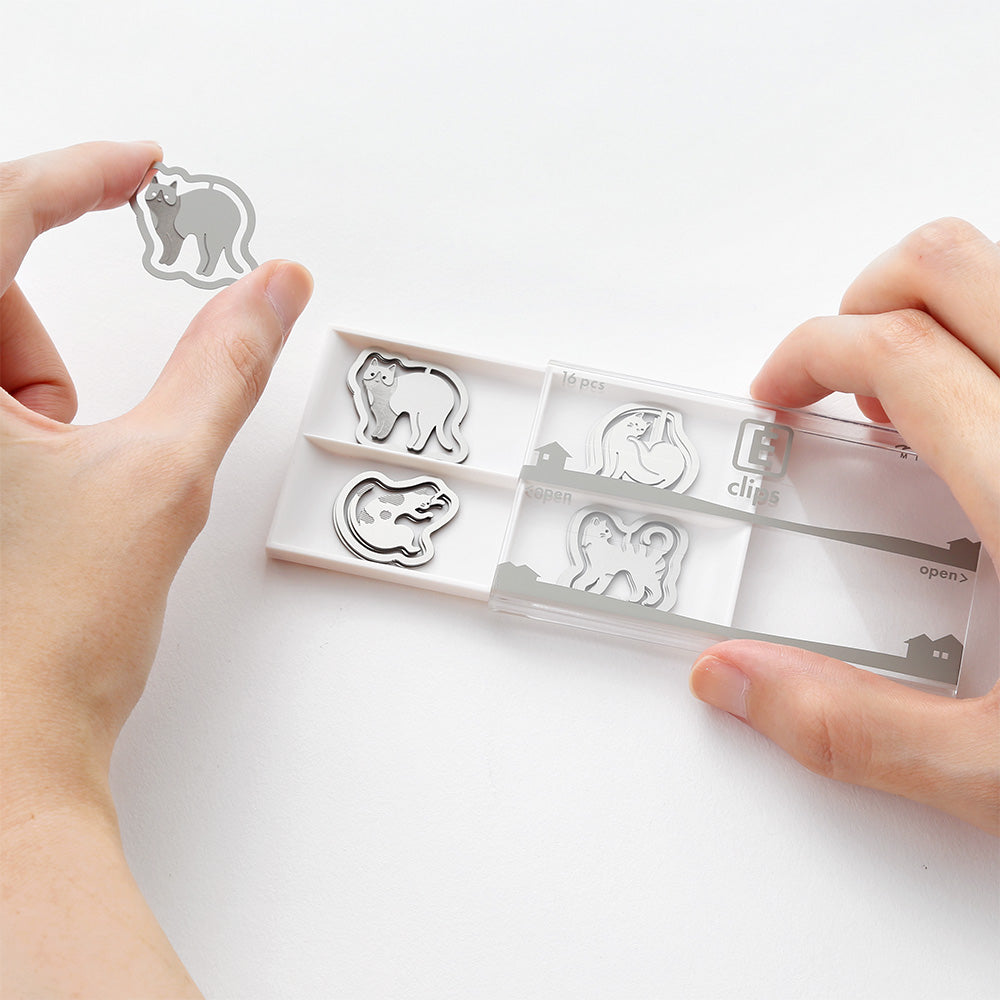 Midori Etching clips - Cat