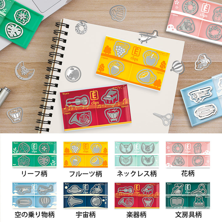 Midori Etching clips - Flower