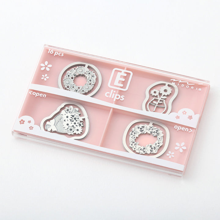 Midori Etching clips - Flower