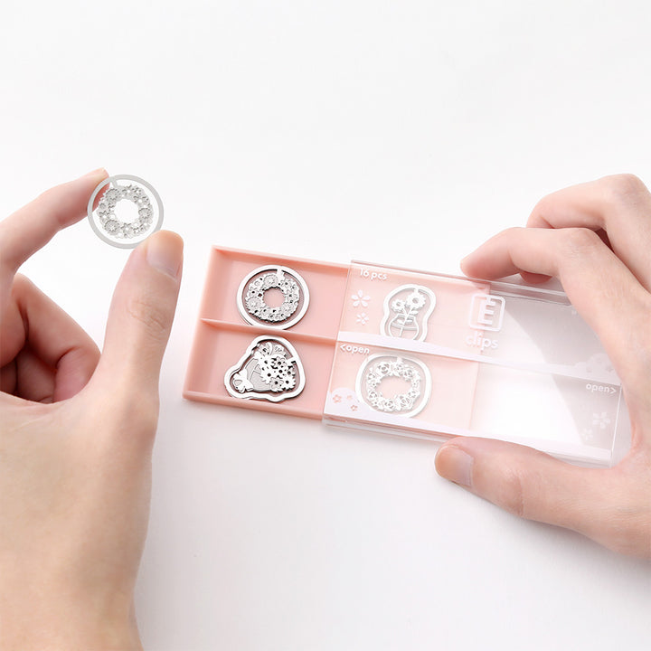Midori Etching clips - Flower
