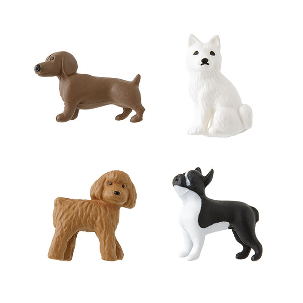 Midori Miniature Magnet 4 pcs - Dog B