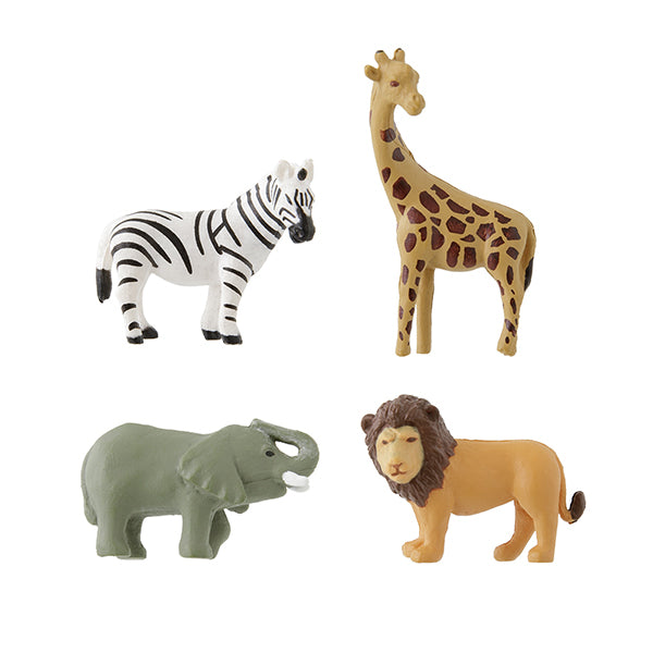 Midori Miniature Magnet 4 pcs - Safari B
