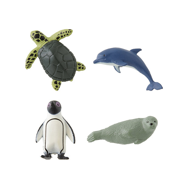 Midori Miniature Magnet 4 pcs - Aquarium B