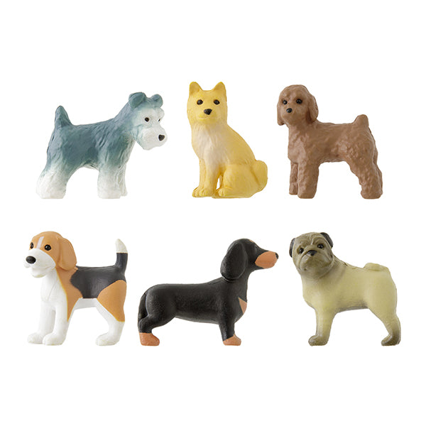 Midori Miniature Magnet 6 pcs - Dog C