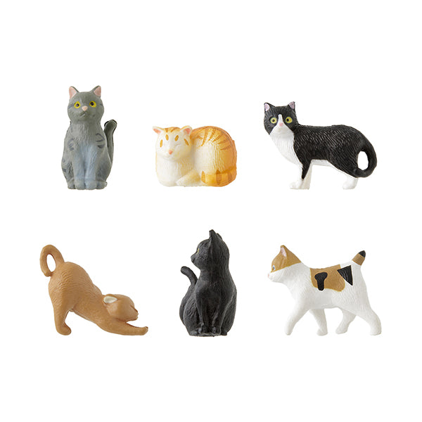 Midori Miniature Magnet 6 pcs - Cat C