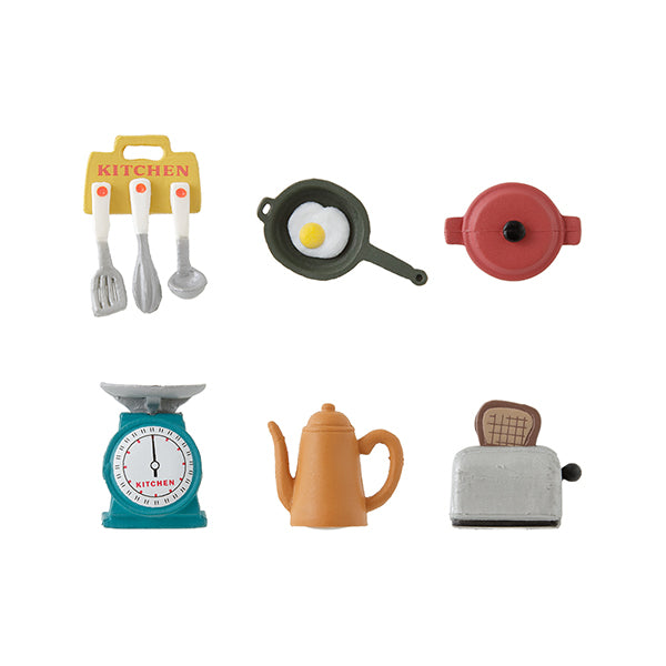 Midori Miniature Magnet 6 pcs - Kitchen C