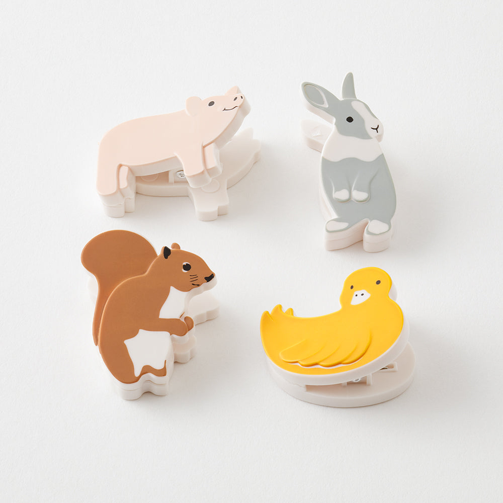 Midori Magnet Clips - Farm Animals A