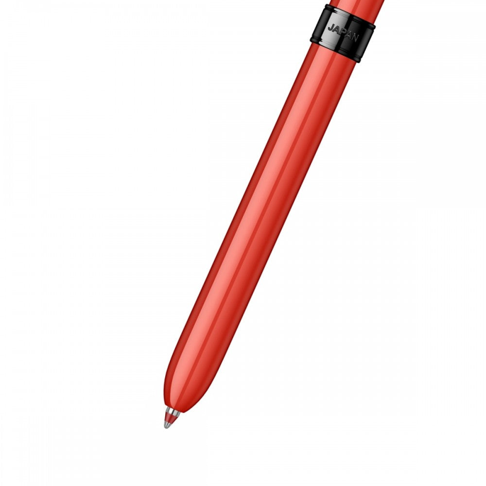 Scrikss Trio 93 Multi Function Pen - Red-BT Edition