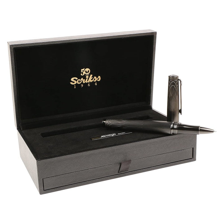 Scrikss Heritage Rollerball Pen | Matt Black
