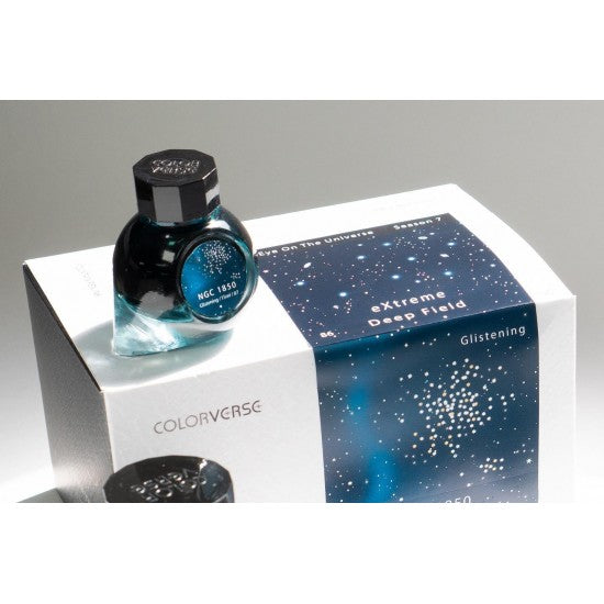 Colorverse Season 7 | Blue | Fountain Pen Ink Bottled | Eye On The Universe | Extreme Deep Field &amp; NGC 1850 Ink Set