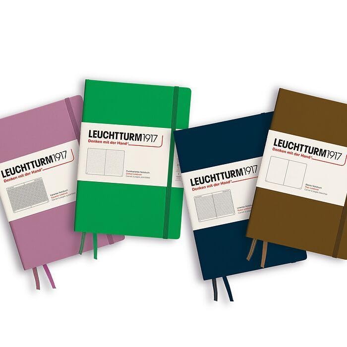 LEUCHTTURM1917 RULED NOTEBOOK-A5(251) - SPRING LEAF