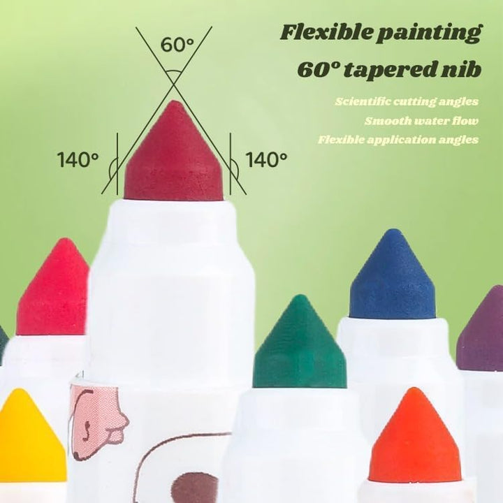 Himic Bubu & Friends 12pc Watercolor Pens