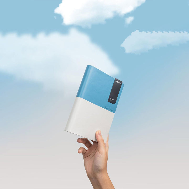 Zequenz Basic+ A6 Blank Notebook – Arctic Sky