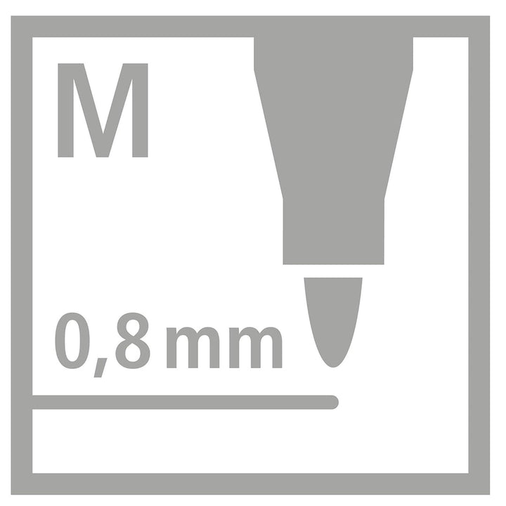 Stabilo | Pointmax | Nylon Tip | Black | Pack Of 1