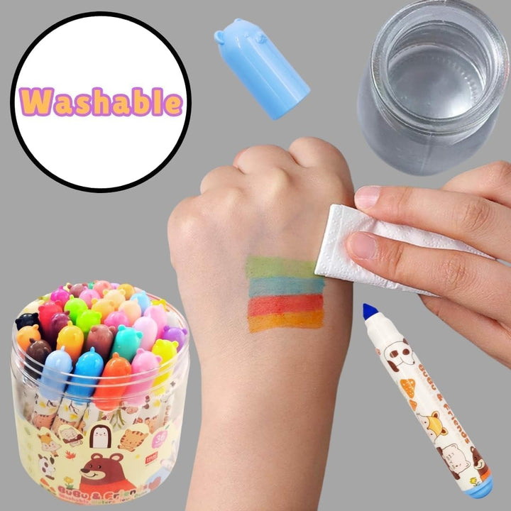 Himic Bubu & Friends 12pc Watercolor Pens