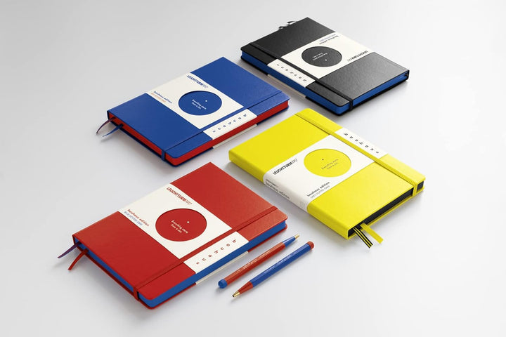 LEUCHTTURM1917 DOTTED NOTEBOOK-BAUHAUS ED A5(251) - LEMON