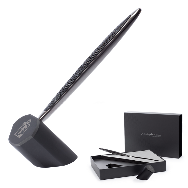 Pininfarina | Cambiano Transition Edition | Stylus with Ethergraf Tip | Inclined Desk Stand