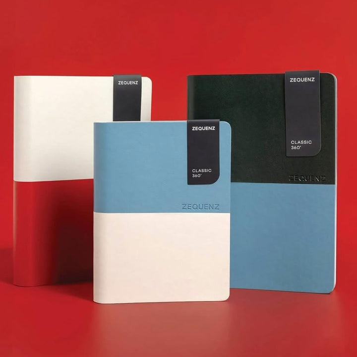 Zequenz Basic+ A6 Blank Notebook – Arctic Sky