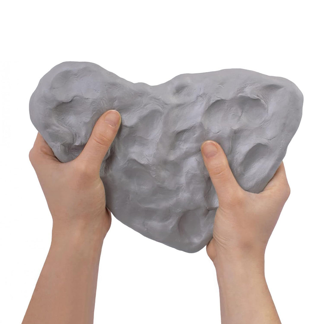Jovi European Air-Dry Modeling Stone Grey Clay 2 Packets - Each Pack of 250 Grams for Sculpting Pottery Art &amp; Craft Handicraft Educational Purpose Fine Motor Skills