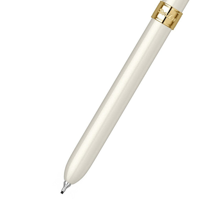 Scrikss | Trio 93 | Multi Function Pen | Ivory Gold-GT