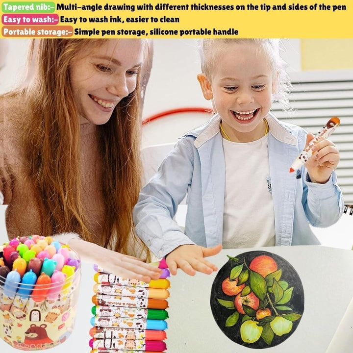 Himic Bubu & Friends 12pc Watercolor Pens