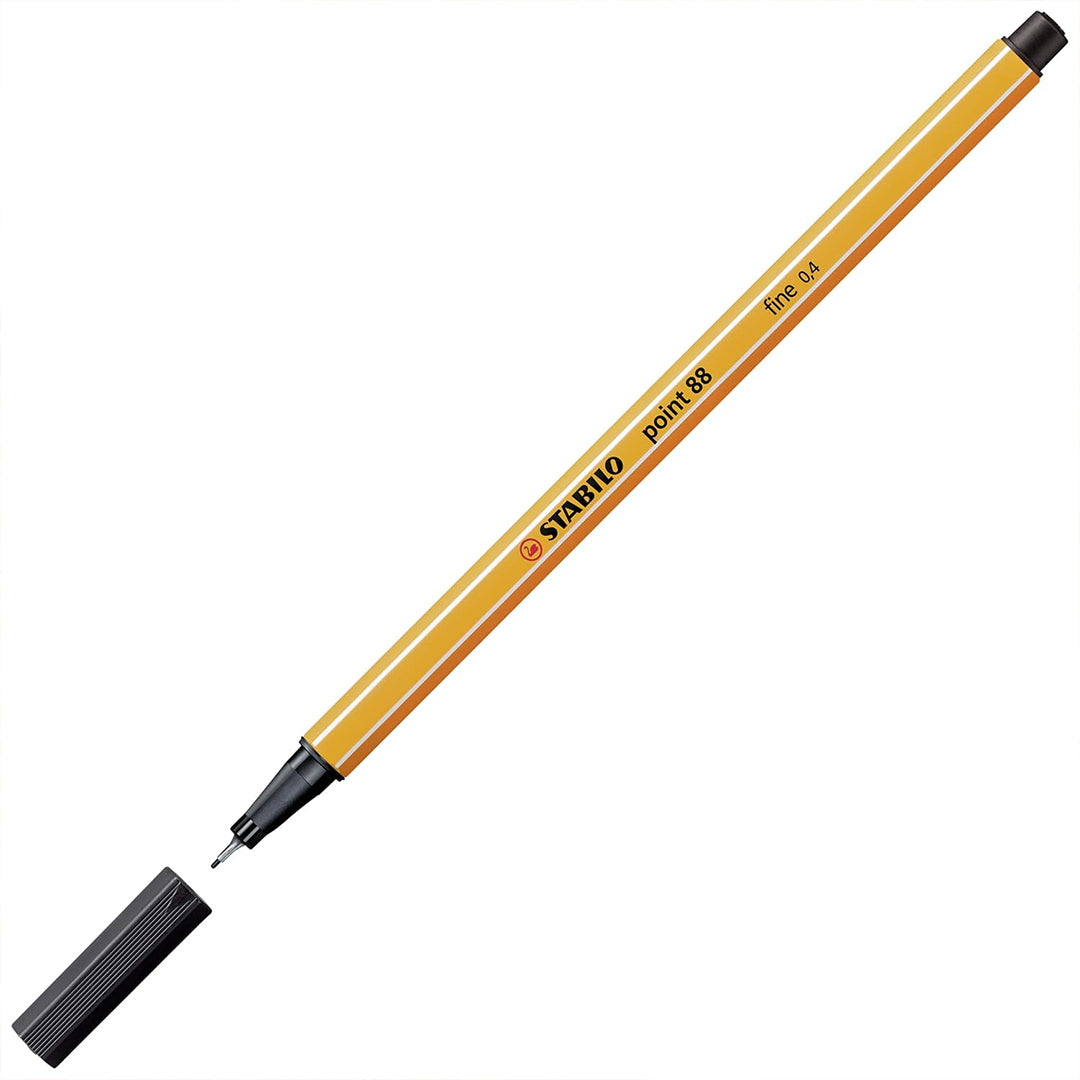 Stabilo | Point 88 | Fineliner | Black | Pack Of 3