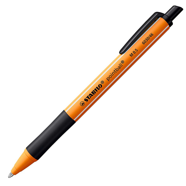Stabilo | Pointball | Ballpoint Pen | Blue &amp; Black | Pack Of 2