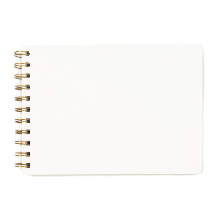 7mm Between the Lines | Doodle Pad | Spiral Art Journal | Sketch Pad | Mustard | Pack of 2