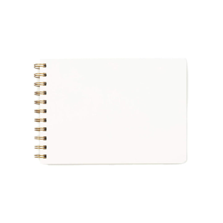 7mm Between the Lines | Doodle Pad | Spiral Art Journal | Sketch Pad | Mustard | Pack of 2