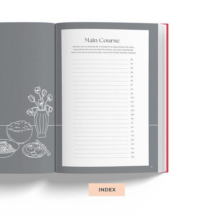 7mm Recipe Journal | A5 Size | 4 Sticker Sheets | Hardbound and Laminated | Made with Love | Sky Blue
