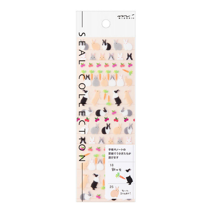 Midori Sticker 2196 - Rabbit