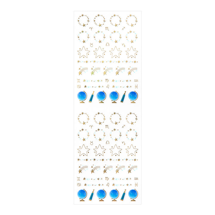 Midori Sticker 2200 - Starry Sky