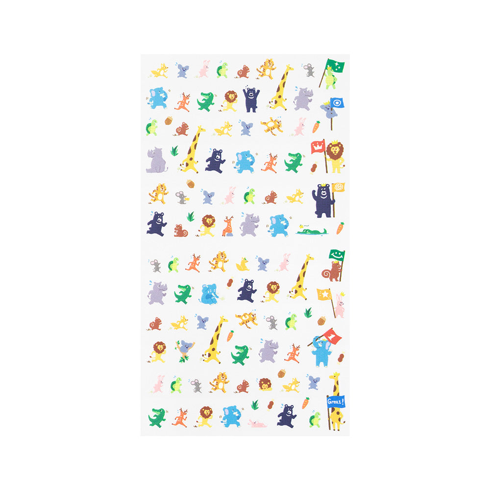 Midori Sticker 2384 Achievement - Animal