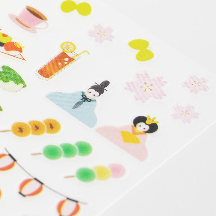 Midori Sticker 2392 Season - Food