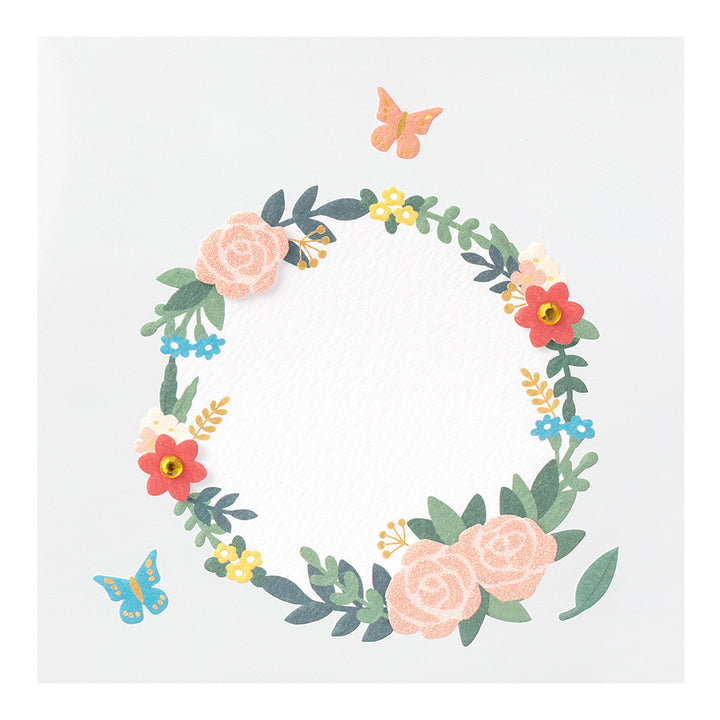 Midori PC Museum 2550 Title Sticker - Free Wreath