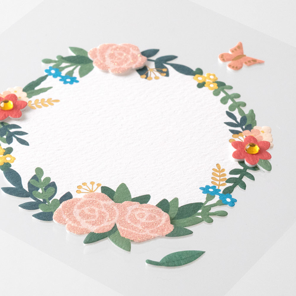 Midori PC Museum 2550 Title Sticker - Free Wreath