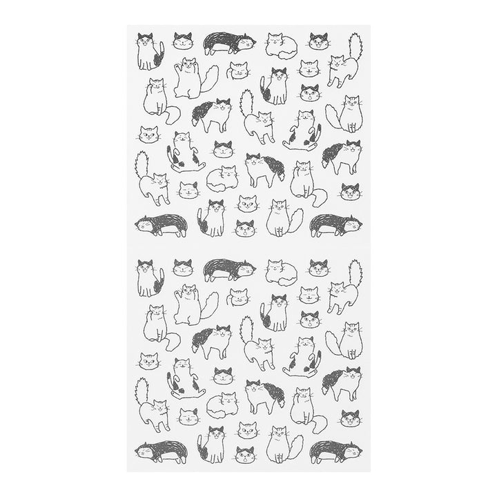 Midori Sticker 2554 - Chat Cat