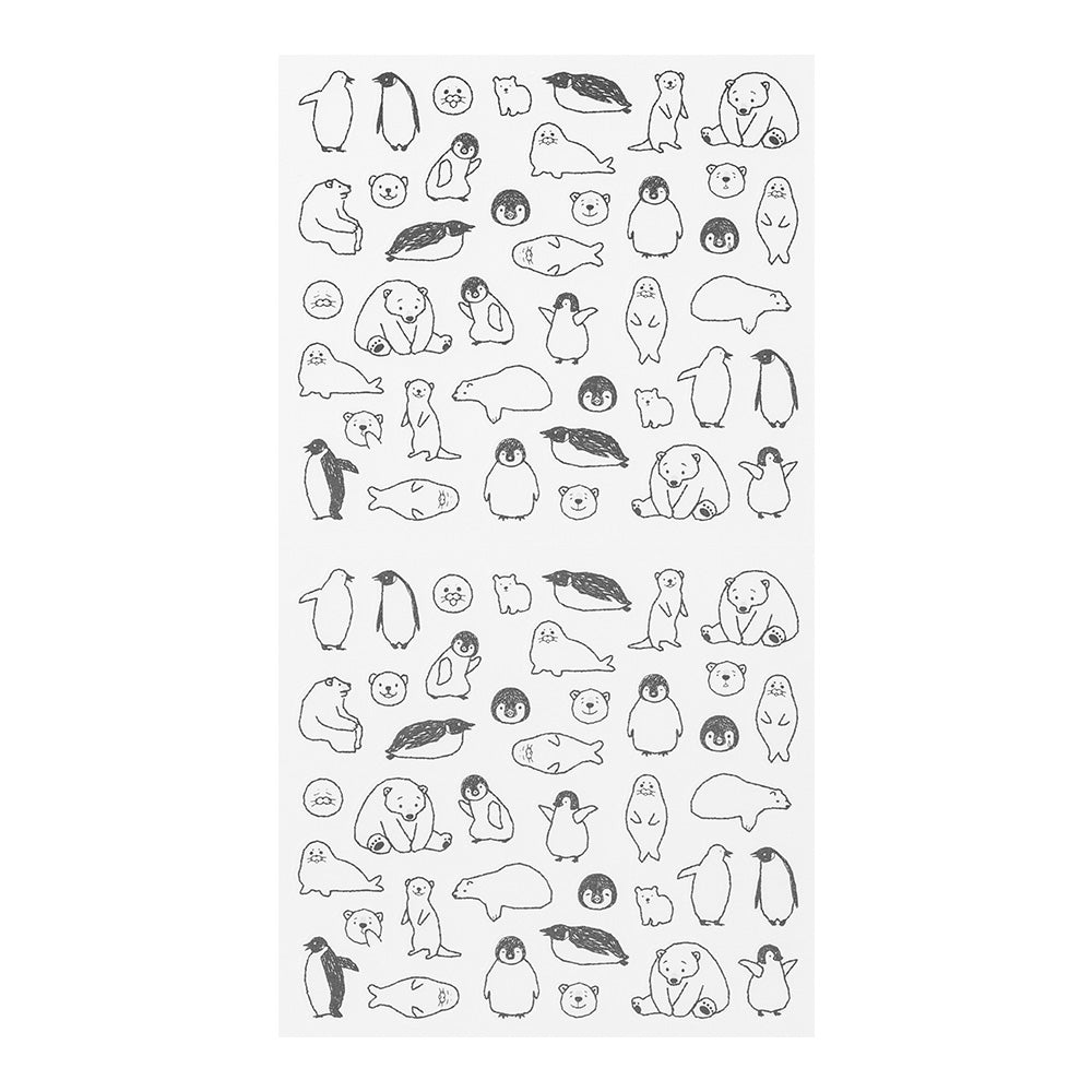 Midori Sticker 2555 - Chat Sea Creature