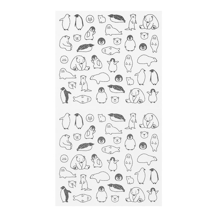 Midori Sticker 2555 - Chat Sea Creature