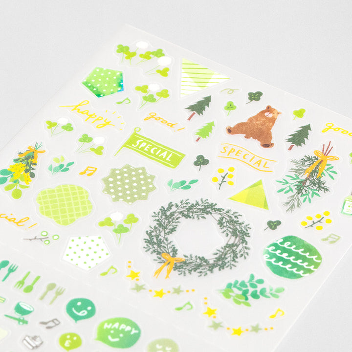 Midori Sticker 2561 Color - Green