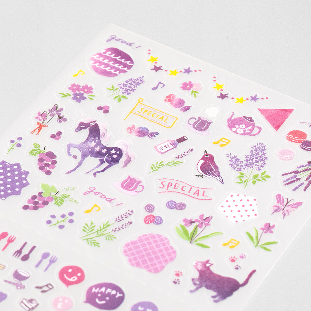 Midori Sticker 2562 Color - Purple